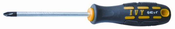 Picture of Screwdriver, Phillips Tip, Round Shank 3" Blade, 6-1/2"OAL, #0 Tip