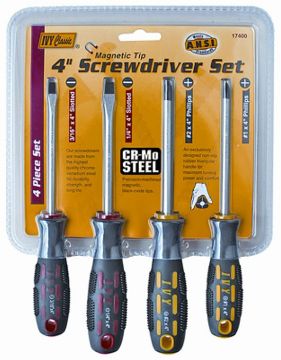 Picture of Screwdriver, Standard, Phillips, 4pc 6" Blade
