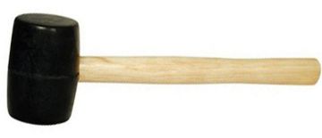 Picture of Mallet, Rubber, Wood Handle 8 oz