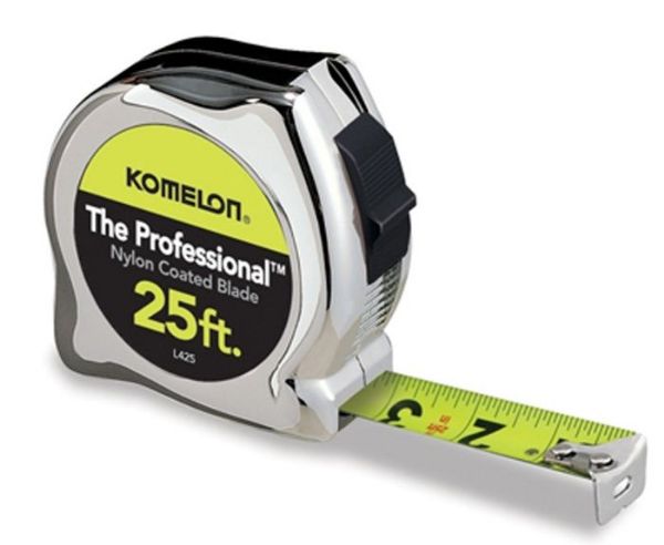 Picture of Tape Rule, High Viz, Chrome Case 1"x30'