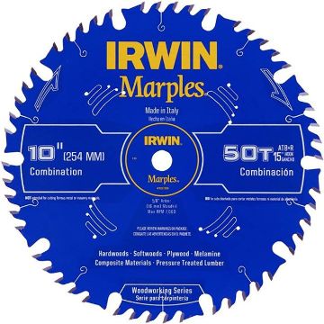 Picture of Blade, Circular Saw, Combination, Carbide 10"x5/8"x50T, Thin Kerf