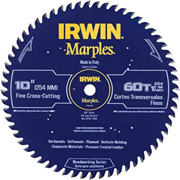 Picture of Blade, Circular Saw, Crosscutting, Carbide 10"x5/8"x60T, Thin Kerf