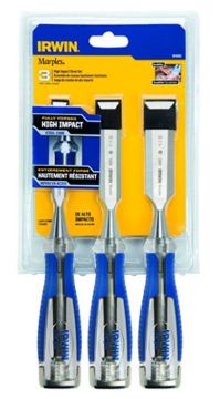 Picture of Chisel, Wood, High Impact, 3pc 1/2", 3/4" & 1"