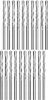 Picture of Drywall Bit, Down Spiral, 20pc 1/8” Diameter