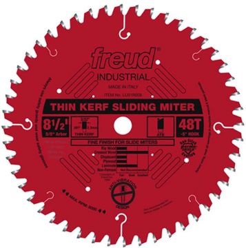 Picture of Blade, Miter Radial Arm, Carbide, Thin Kerf 8-1/2"x5/8"x48T