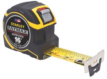 Picture of Tape Rule, Auto-Lock, Rubber Grip 1-1/4"x16'