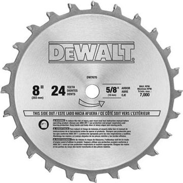 Picture of Blade, Dado, Carbide 8"x5/8"x24T