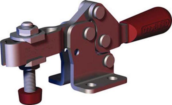 Picture of Clamp, Toggle, Hold-Down Act, Horz Hndl 150 Lb Cap, 3/4"H Under Bar