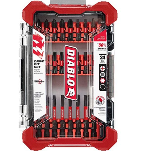 Picture of Bit, Drive, Assortment 24pc