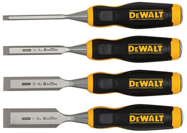 Picture of Chisel, Wood, Tempered, 4pc 1/4", 1/2", 3/4", 1"