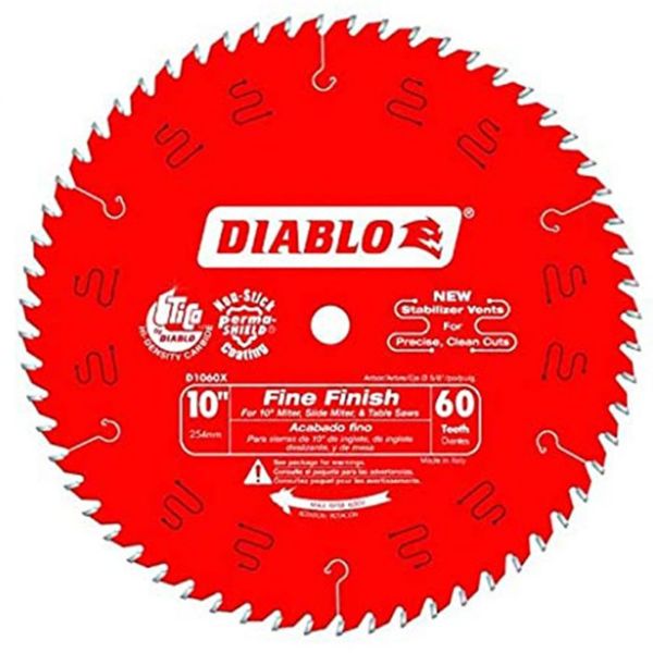 Picture of Blade, Miter Box, Sliding, Carbide 10"x5/8"x60T