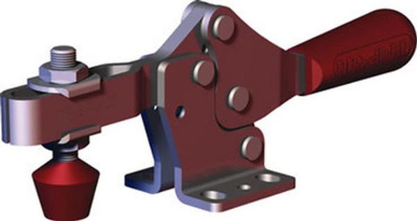 Picture of Clamp, Toggle, Hold-Down Act, Horz Hndl 500 Lb Cap, 1-21/64"H Und Bar