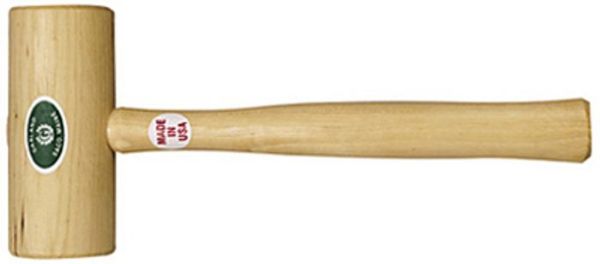 Picture of Mallet, Round, Hardwood Handle 22 oz, 2-1/2"D