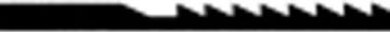 Picture of Blade, Scroll Saw, Plain End 6"Lx.100"Wx.022"Tx15TPI