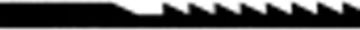 Picture of Blade, Scroll Saw, Plain End 6"Lx.100"Wx.022"Tx10TPI