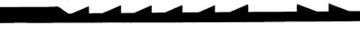 Picture of Blade, Scroll Saw, Reverse Tooth, Plain End 5"Lx.045"Wx.017"Tx11.5T(8Rev)