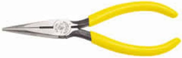 Picture of Pliers, Long Chain Nose w/Cutter, Cushioned 6"L