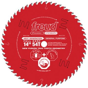 Picture of Balde, Circular Saw, Combo, Fusion, Carbide 14"x1"x54T
