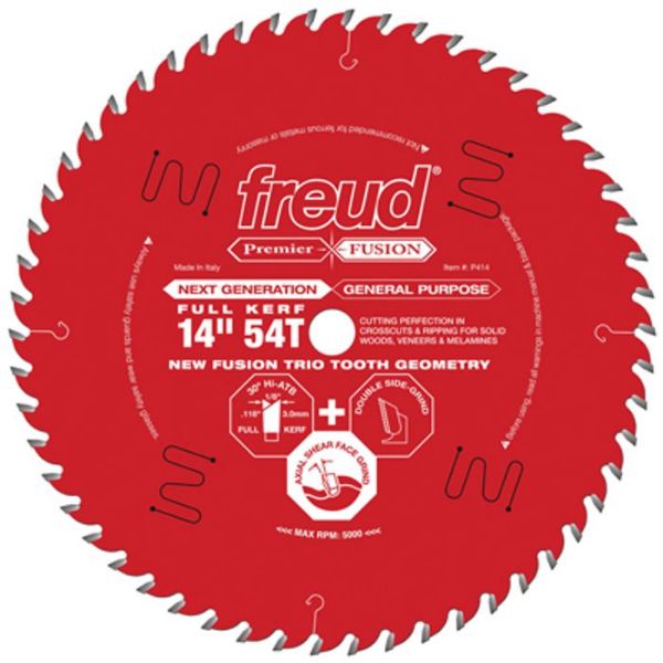 Picture of Balde, Circular Saw, Combo, Fusion, Carbide 14"x1"x54T