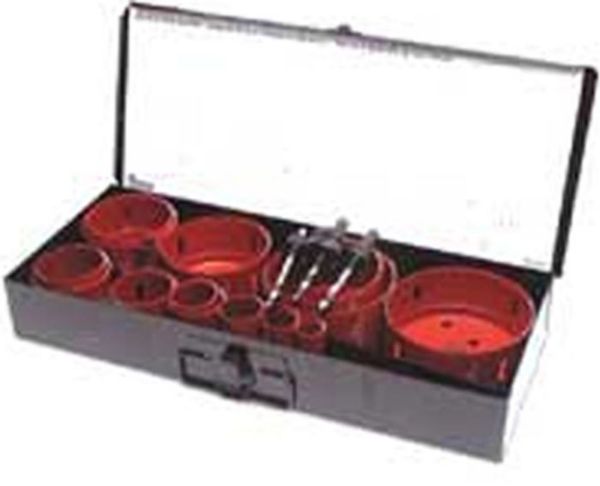 Picture of Saw, Hole, Bi-Metal, w/Case, 19pc 3/4"-4-1/2"