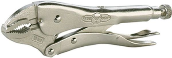 Picture of Pliers, Locking, Curved w/Cutter 5"L, 1-1/4" Jaw