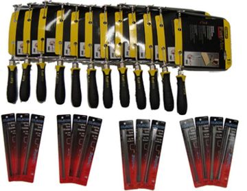 Picture of Saw, Coping, School Pkg 12 Saws,4 Conn,48 Asst Blades