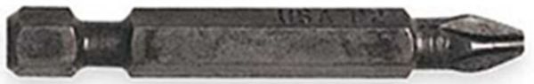 Picture of Bit, Power, Screwdriver, 1/4" Hex, Slotted 8-10, 1-15/16" OAL