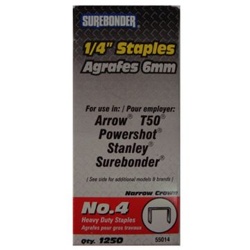 Picture of Staples, Heavy Duty 1/4"