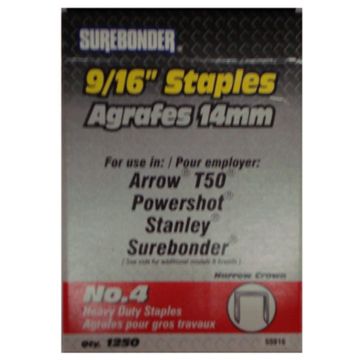 Picture of Staples, Heavy Duty 9/16"