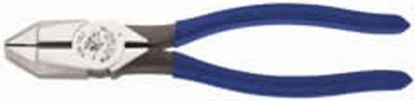 Picture of Pliers, Linesman's, Cushioned, High Leverage 8"L, Smooth Nose, Side Cutter