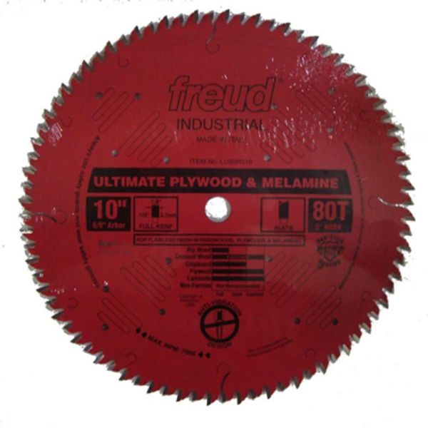 Picture of Blade, Circular Saw, Plywood-Cutting, Carbide 10"x5/8"x80T