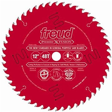 Picture of Blade, Circular Saw, Combo, Fusion, Carbide 12"x1"x48T