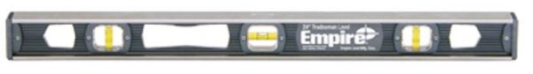 Picture of Level, Aluminum, I-Beam 24", 3 Vials