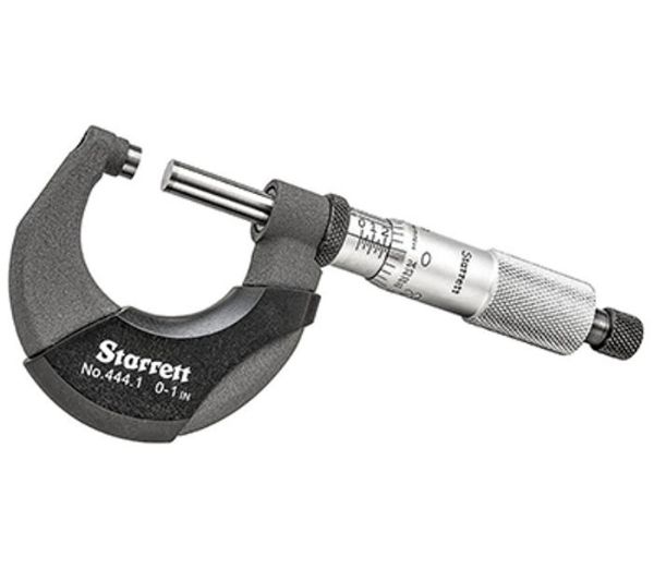Picture of Micrometer, Outside, w/Stop & Lock Nut 0”-1” Range
