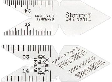 Picture of Gauge, Center, US Standard 60°