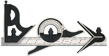 Picture of Square, Combination, w/Protractor Head 12"L, 4 Graduations