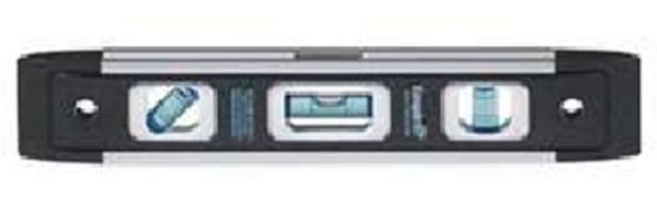 Picture of Level, Torpedo, Aluminum Magnetic 9"L, 3 Vials