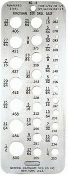 Picture of Drill, Gauge f/1-60 Drills