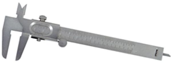 Picture of Caliper, Vernier, Metric, English, Steel 5"L