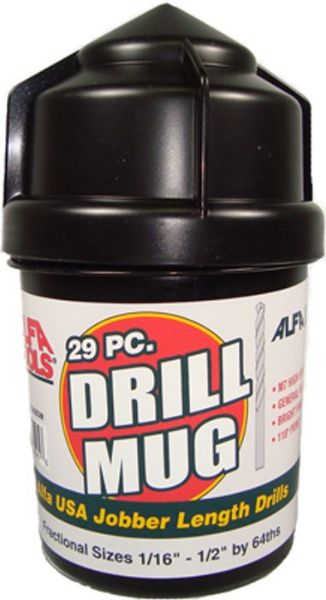 Picture of Drill Bit, HSS, Mug, 29pc 