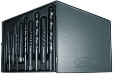 Picture of Drill Bit and Extractor, HSS, 10pc, w/Case 1-5