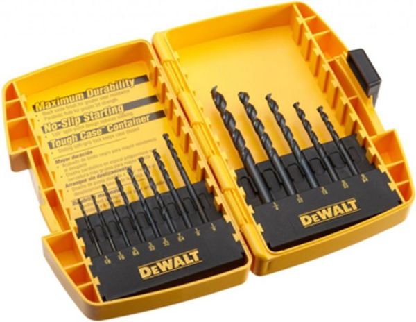 Picture of Drill Bit, Black Oxide, 13Pc, w/Index 1/16"-1/4"x16ths