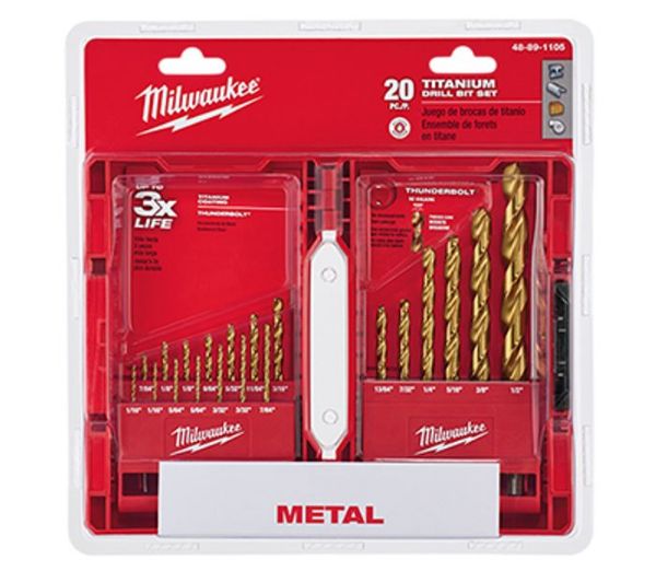 Picture of Drill Bit, Titanium 20pc