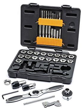 Picture of Tap & Die, Hex, SAE, 42pc 4-12”