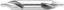 Picture of Drill & Countersink, School Pkg, 30pc 5ea #1-#6