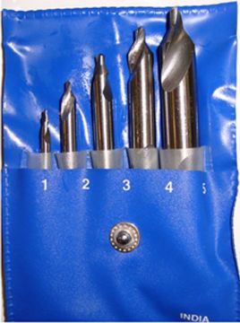 Picture of Drill & Countersink, #1-#5, 5pc 