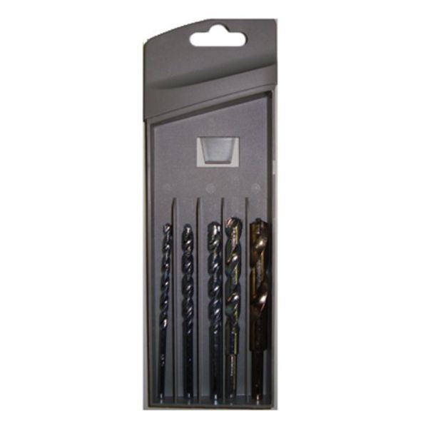 Picture of Drill Bit, Carbide, Masonry, 5pc, w/Case 1/4"