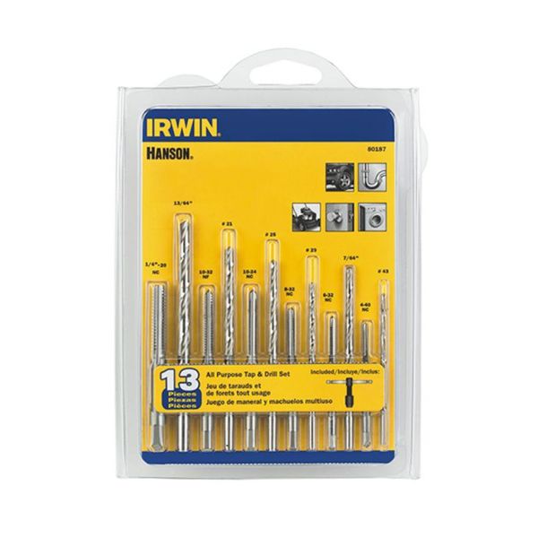 Picture of Tap & Drill, Electrician's, 13pc 