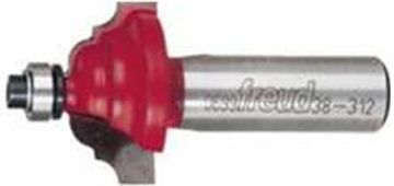 Picture of Router Bit, Qudra-Cut, Cove & Bead 1-5/32"D, 1/2"Shank, 3/8"Flute