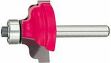 Picture of Router Bit, Carbide Tip, Roman Ogee 1-3/8"D, 1/4"Shank, 2 Flute